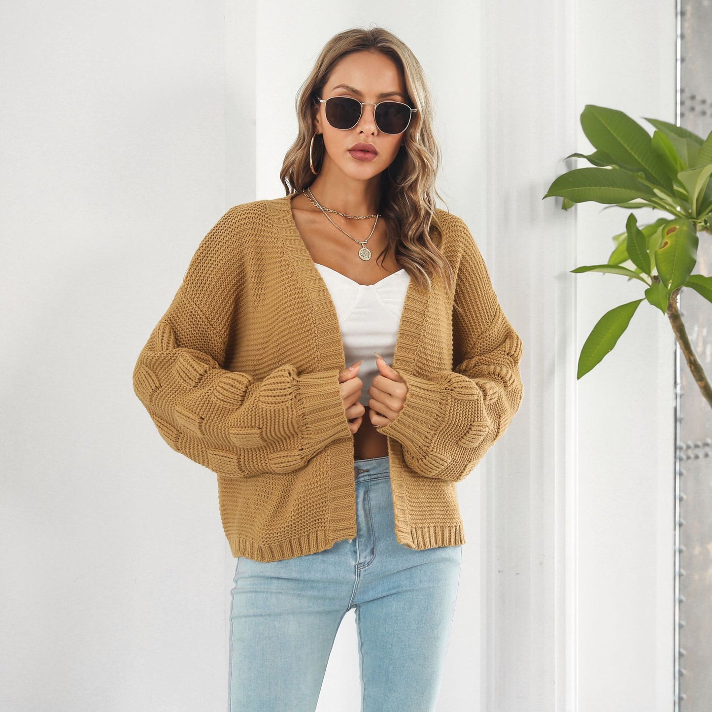 BEARCKY : Honey Wave Cardigan
