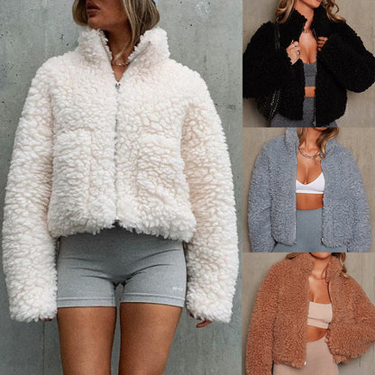 BEARCKY : Cocoa Shearling Jacket