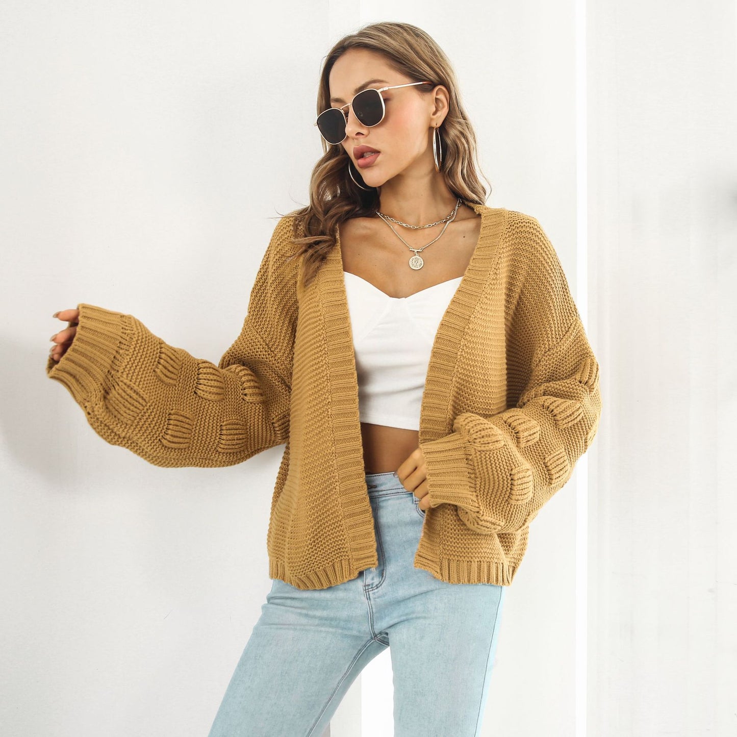 BEARCKY : Honey Wave Cardigan